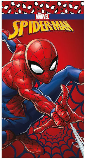 Spiderman Детска Кърпа За Плаж Spiderman 140x70см