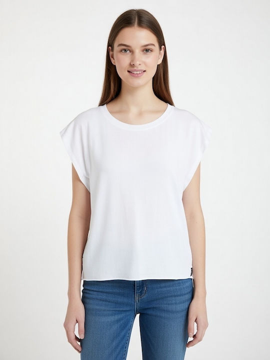 Bluza Damă Tricou Alb