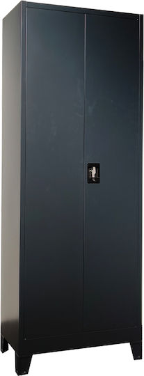 Δίφυλλη Ντουλάπα Ugren Μεταλλική 70x40x190εκ.