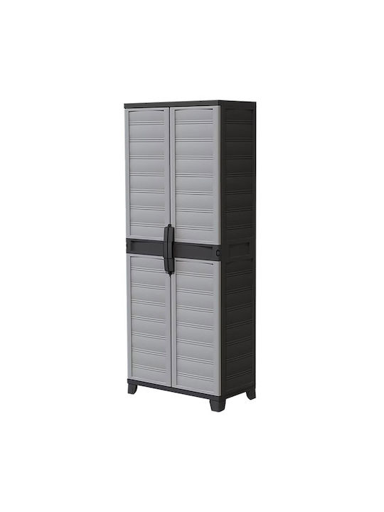 Dulap cu două uși Plastic cu 4 Rafturi 70x43x180cm