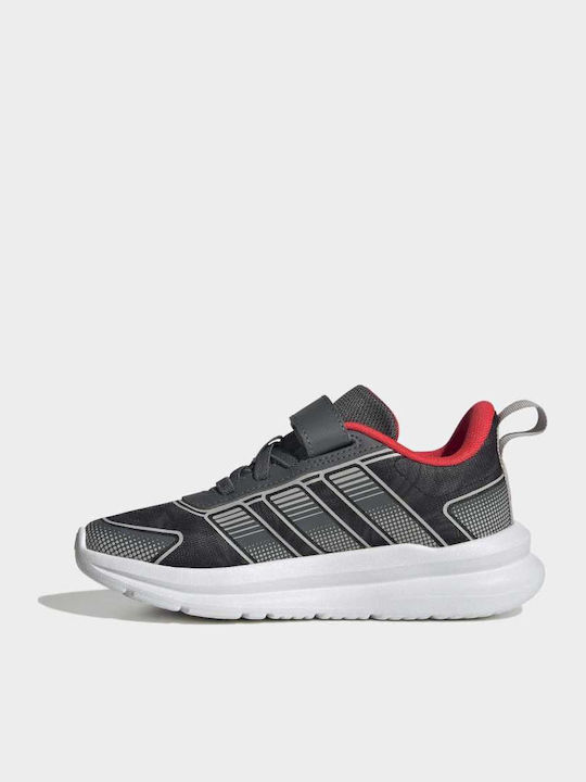Tensaur Run 4.0 Kinder Sportschuhe Laufen mit Bügel- und Schleifenverschluss Graue