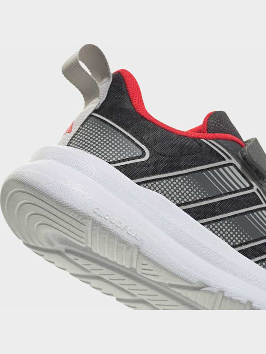Tensaur Run 4.0 Kinder Sportschuhe Laufen mit Bügel- und Schleifenverschluss Graue
