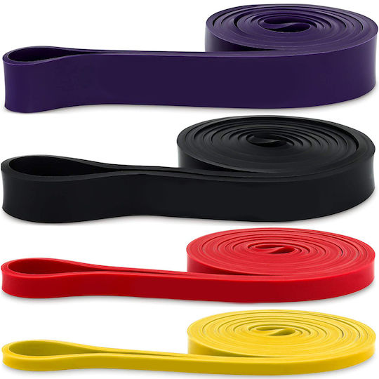 Koanni Loop Bands Σετ 4τμχ Μπεζ