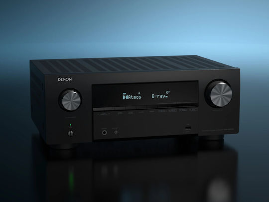 Denon AVR-X2900H Ενισχυτής Home Cinema 7.2 Καναλιών με Dolby Atmos Μαύρος