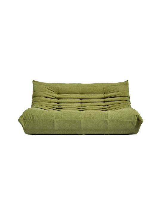 Togo Three-Seater Couch Khaki 174x102x70 cm