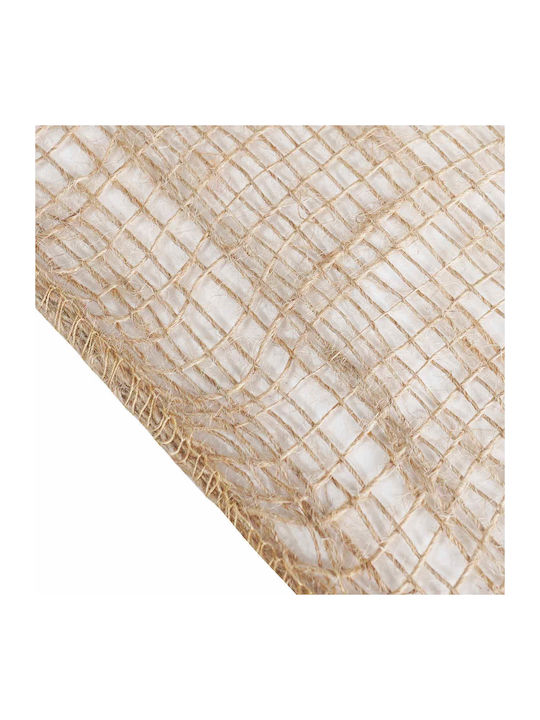 vidaXL Țesătură Decorațiuni Loneta 25x1500cm Naturală