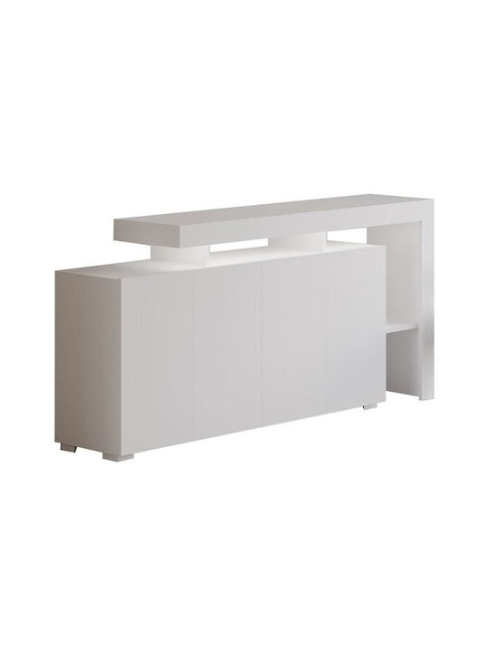Kailua 2825 Holz Sideboard Weiß 170x35x80cm
