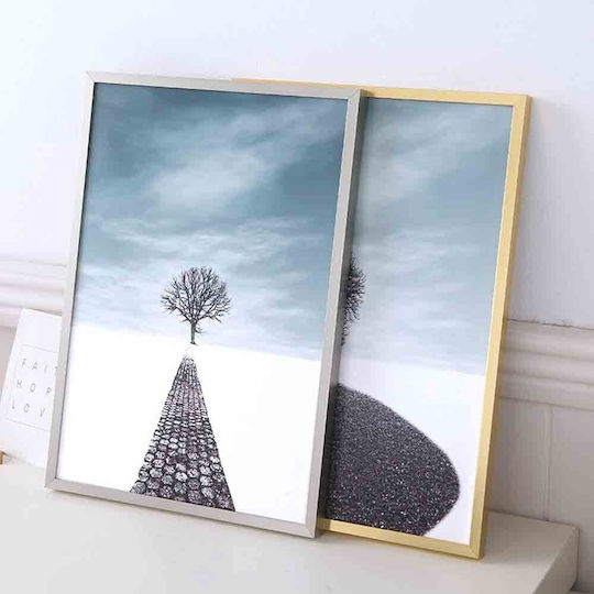 Next Wall-mounted Photo Frame with Gold Metallic Frame 60x40