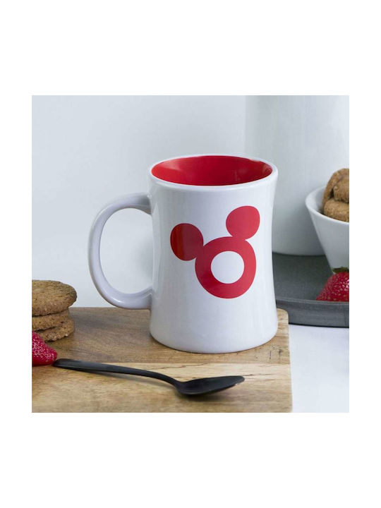 Disney Mickey Mouse Чаша Керамично Бяла 360мл