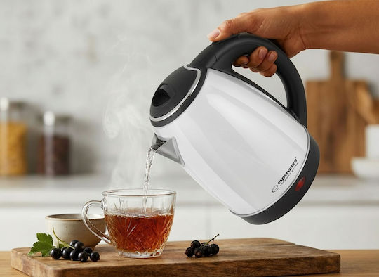 Esperanza Victoria Kettle 1.8lt 1800W Silver