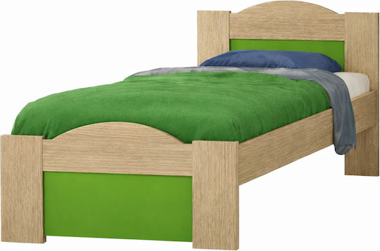 Küma Kinderbett Klassisch Semi-Doppel Braune Für Matratze 110x190cm