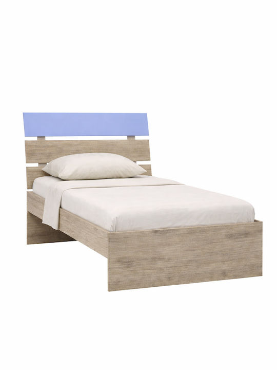Note Kids Bed Classic Single Blue for Mattress 90x190cm