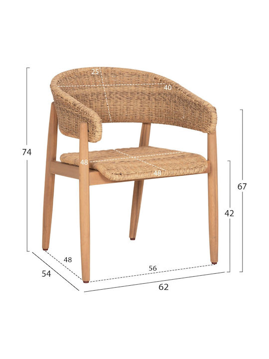 Garten- und Outdoor-Möbelsets Speisesaal 7 Stück Akazie
