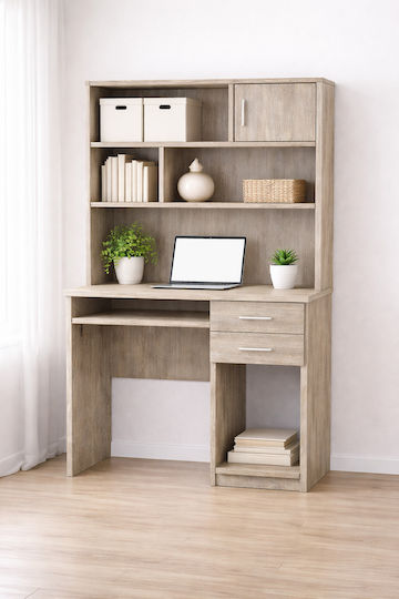 14 Regal Wandhalterung Oak 100x30x100cm