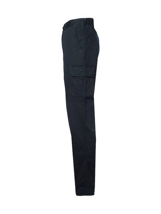 About Basics Work Trousers Navy Blue About Basics Work Trousers Navy Blue