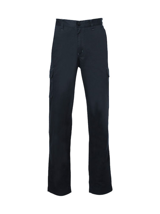 About Basics Work Trousers Navy Blue