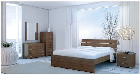 Sarris Schlafzimmermöbel-Set Nóta 150x200cm 4 Stück Sarris Schlafzimmermöbel-Set Nóta 150x200cm 4 Stück