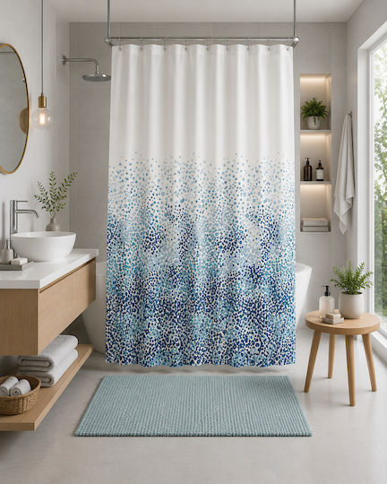 Flamingo Loby Κουρτίνα Μπάνιου 180x200cm Flamingo Flamingo Loby Κουρτίνα Μπάνιου 180x200cm Flamingo