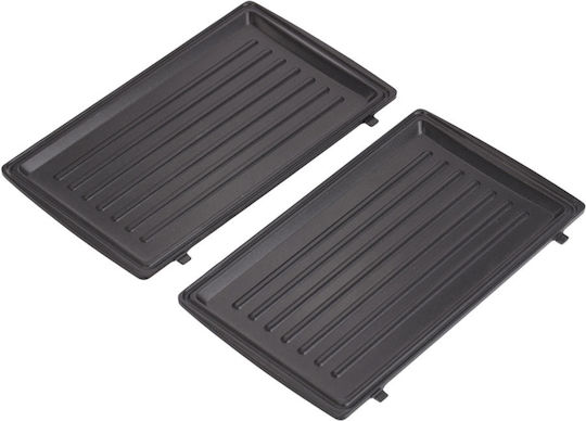 Ankor Sandwich-Maker Grill mit Herausnehmbare Gitter 950W Inox