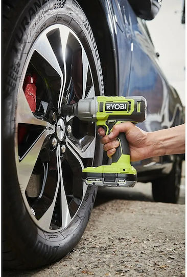 Ryobi RIW18-0 Brushless Impact Wrench Battery 18V Solo with 1/2" & Hex Socket