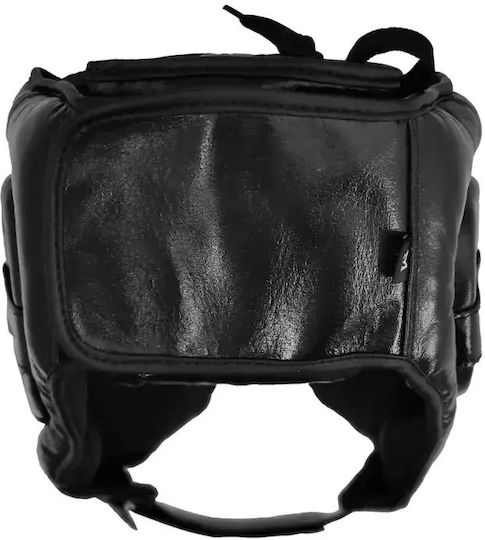 Olympus Sport 301035 M Mavro Boxhelme Erwachsene Offenes Gesicht Leder Schwarze