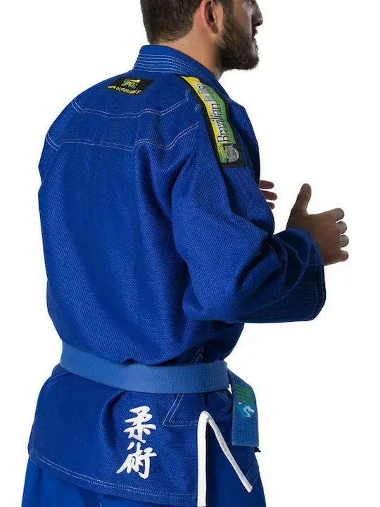 Olympus Männliche Kampfsportuniform Brazilian Jiu Jitsu Blau