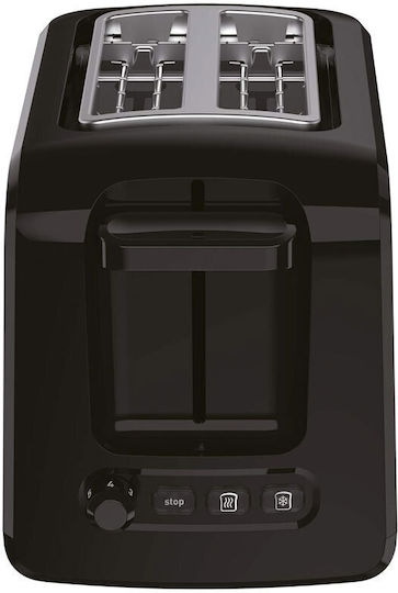Tefal Φρυγανιέρα 2 Θέσεων 850W Μαύρη