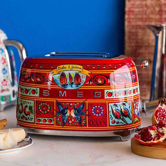 Smeg Toaster 2 Slots 950W Multicolour