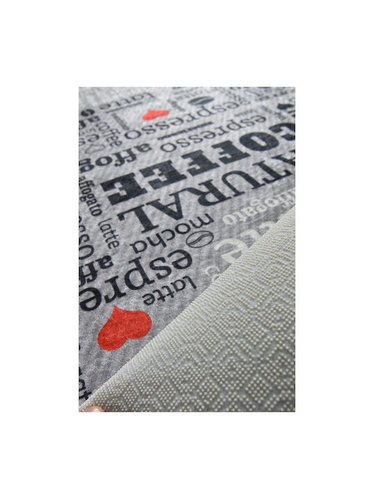 Conceptum Hypnose Χαλάκι Κουζίνας Διάδρομος Black-white 60x140εκ.