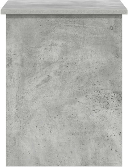 vidaXL Decorative Wooden Trunk Grey 60x40x50cm