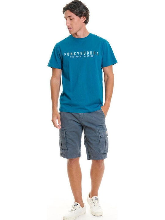 T-Shirt Petrol FBM013-011-04-Ocean-Depth