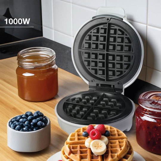 Гофретник за кръгли гофрети 1000W