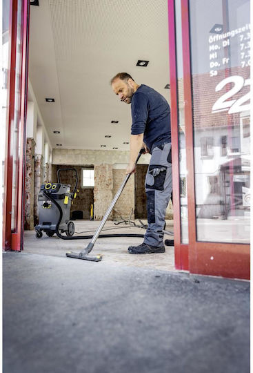 Karcher NT 50/1 Tact Te M Σκούπα Υγρών / Στερεών 1380W με Πλαστικό Κάδο 50lt