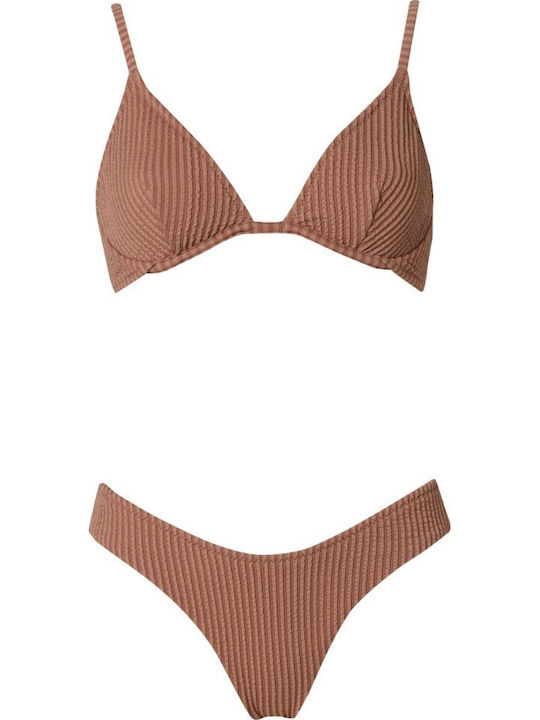 Bikini Bottoms Slip Beige