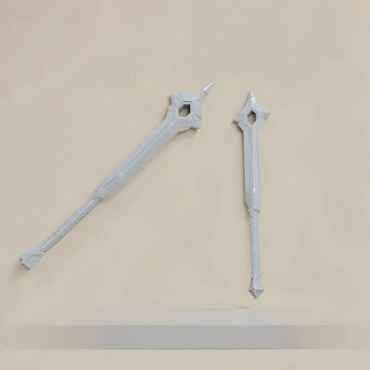 Небоядисана 3D Фигура Cosplay Balins Sword Mace Hobbit Боядисване DIY Подарък Цветове 15,2 см 1:12