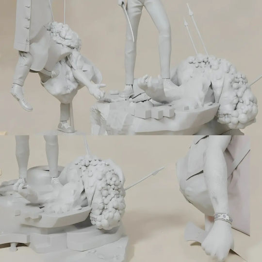 Άβαφη 3d Φιγούρα Ellie From Last Us Βάψιμο Diy Δώρο Χρώματα 15,2 Cm 1:12