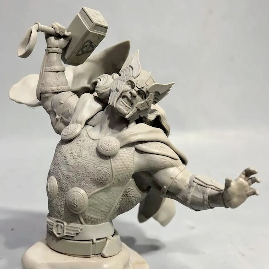 Unpainted 3D Figure Thor V2 From Marvel Painting Diy Gift Colors 20 Cm 1:8