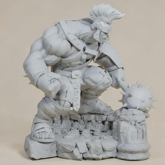 Unpainted 3D Figure Gladiator Hulk New Version 3D Painting DIY Gift Colors 20 Cm 1:8
