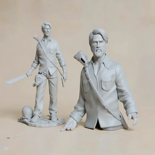 Άβαφη 3d Φιγούρα Joel 2 Version From Last Us 3d Model Βάψιμο Diy Δώρο Χρώματα 30 Cm 1:6