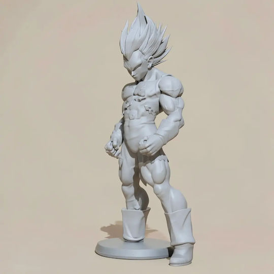 Небоядисана 3D Фигура Vegeta Ultra Ego Без Основа Цифрово Боядисване Направи Си Сам Подарък Цветове 20 См 1:8