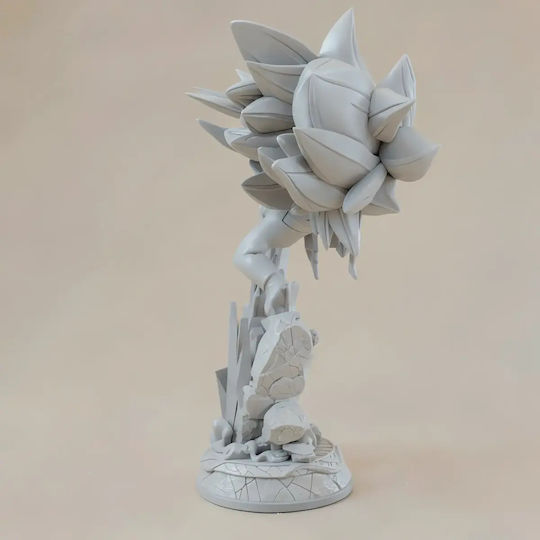 Небоядисана 3D Фигура Vegeta Ssj3 Daima Chibi Боядисване DIY Подарък Цветове 20 см 1:8