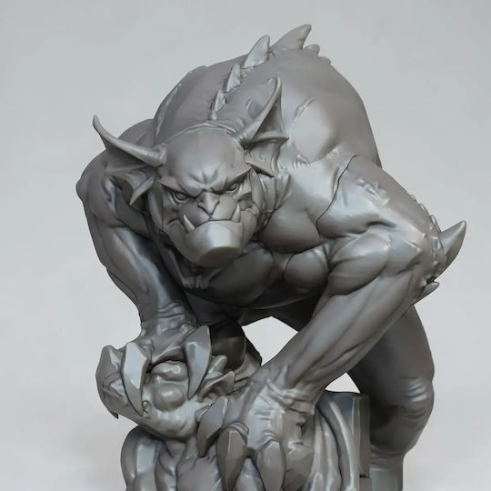 Unpainted 3D Figure Bronx From Disney Painting Diy Gift Colors 30 Cm 1:6