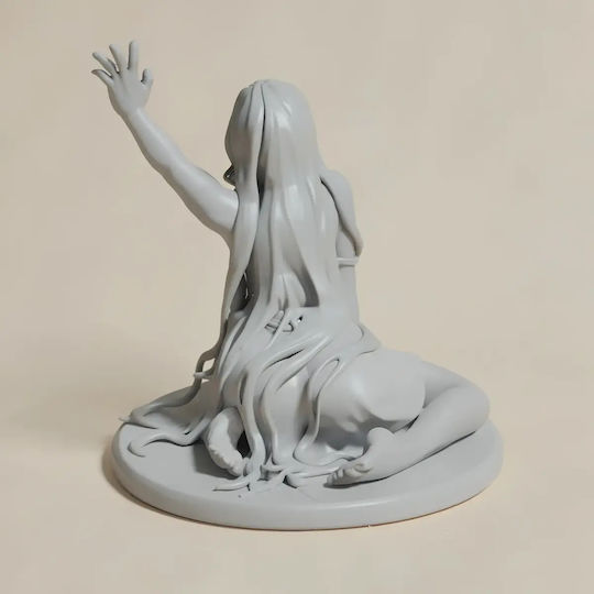Άβαφη 3d Фигура Ghost Girl Хелоуин Боядисване Diy Подарък Цветове 20 См 1:8