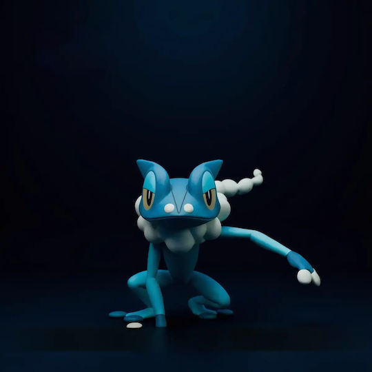 Sammlbare Figur Frogadier Standalone Pokemon Digital Bemalt Diy Geschenk Farben 30 Cm 1:6