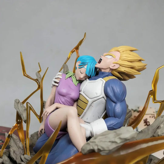 Άβαφη 3D Фигура Vegeta Bulma Death Digital Боядисване DIY Подарък Цветове 20 см 1:8