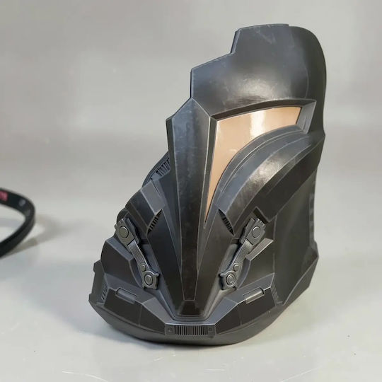 Unpainted 3D Figure Cosplay Arcann Mask Star Wars Old Republic Painting DIY Gift Colors 20 Cm 1:8