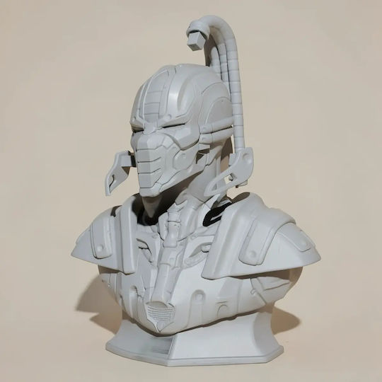Άβαφη 3D Фигура Mortal Kombat Cyrax Бюст Цифрово Боядисване Направи Си Сам Подарък Цветове 30 См 1:6