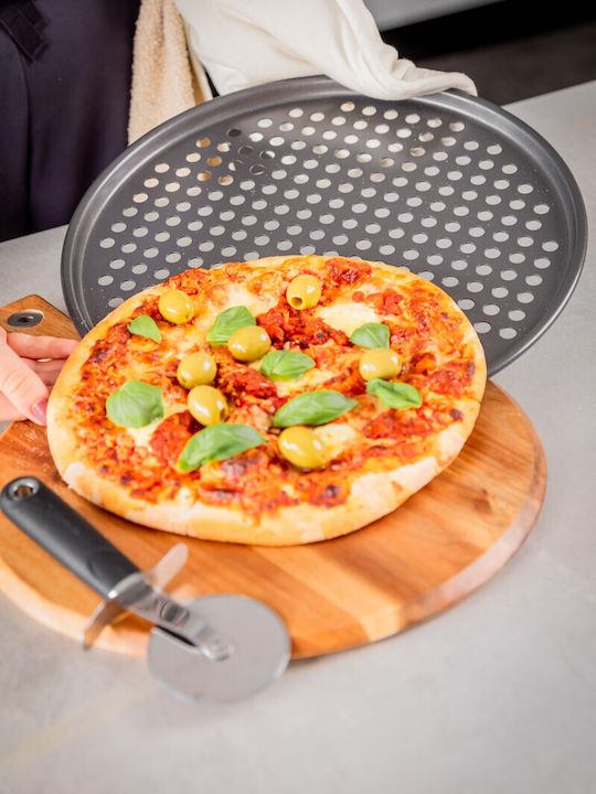 Kitchen Craft Tăvi De Copt Perforate Din Oțel Inoxidabil Cu Acoperire Antiaderentă