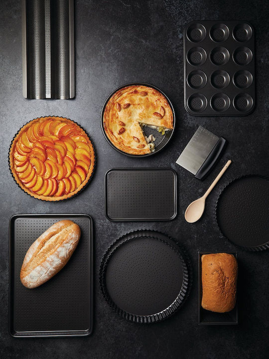 Kitchen Craft Τρυπητό Ταψί Αλουμινίου με Αντικολλητική Επίστρωση 18x24cm