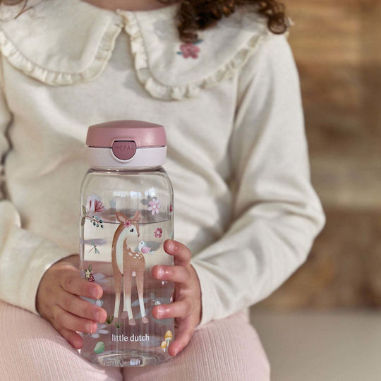 Little Dutch Детско шише с Pop-Up капачка Non Spill 600ml